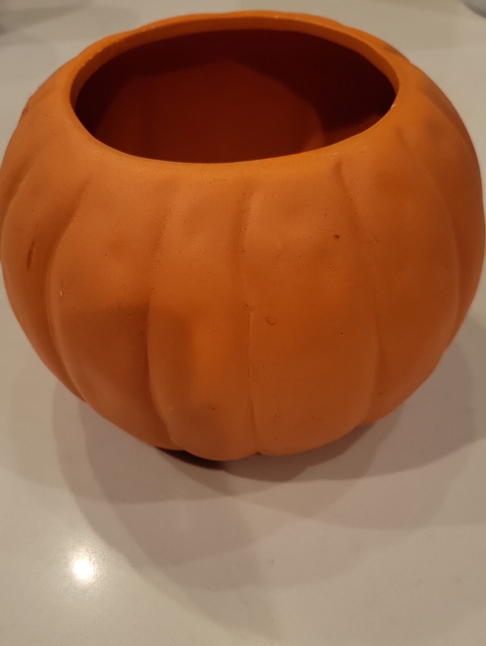 Vintage Pumkin Planter